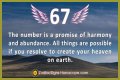 
ANGEL NUMBER 67
